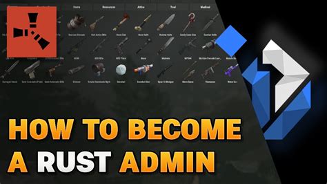 How to Use Admin Commands in Rust for Unlimited Resources
