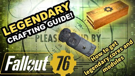 Top Exploits for Crafting Legendary Gear in Fallout 76